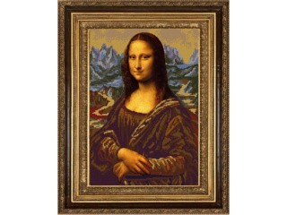 Рисунок на ткани «Мона Лиза (Джоконда)» (Леонардо да Винчи)