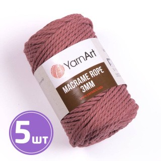 Пряжа YarnArt Macrame rope 3 мм (792), клевер, 5 шт. по 250 г