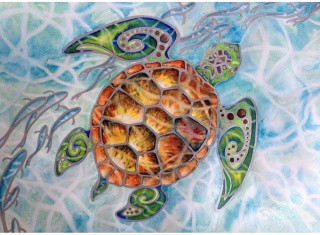 Мозаика из пайеток «Подводный мир» Мозаика из пайеток «Подводный мир»