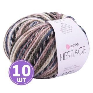 Пряжа YarnArt HERITAGE (Хэритидж) (341), мультиколор, 10 шт. по 50 г