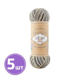 Пряжа ALIZE Superwash Artisan (9005), мультиколор, 5 шт. по 100 г Пряжа ALIZE Superwash Artisan (9005), мультиколор, 5 шт. по 100 г