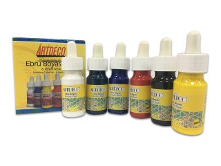 Набор красок для эбру, 6 цветов, ArtDeco Набор красок для эбру, 6 цветов, ArtDeco