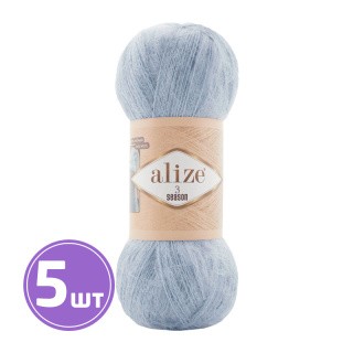 Пряжа ALIZE 3 Season (3 Сезона) (21), ангора, 5 шт. по 100 г Пряжа ALIZE 3 Season (3 Сезона) (21), ангора, 5 шт. по 100 г