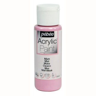 Краска акриловая Pebeo Acrylic Paint декоративная матовая (Сиреневый), 59 мл