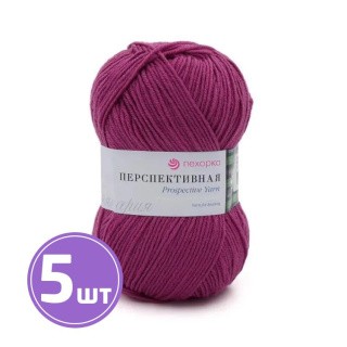 Пряжа Пехорка Перспективная (49), фуксия, 5 шт. по 100 г Пряжа Пехорка Перспективная (49), фуксия, 5 шт. по 100 г