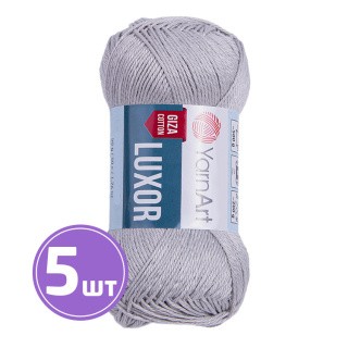 Пряжа YarnArt Luxor (Луксор гиза коттон) (1218), перламутровый, 5 шт. по 50 г Пряжа YarnArt Luxor (Луксор гиза коттон) (1218), перламутровый, 5 шт. по 50 г