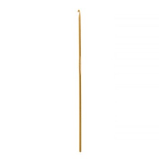 Крючок для вязания желтый, металл, 2,5 мм, 15 см, Gamma