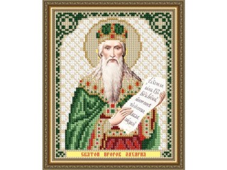 Рисунок на ткани «Святой Пророк Захария»
