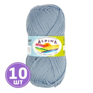 Пряжа Alpina TOMMY (040), серый, 10 шт. по 50 г