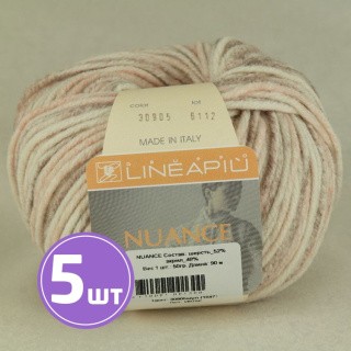 Пряжа LineaPIU NUANCE (30905), мультиколор, 5 шт. по 50 г Пряжа LineaPIU NUANCE (30905), мультиколор, 5 шт. по 50 г