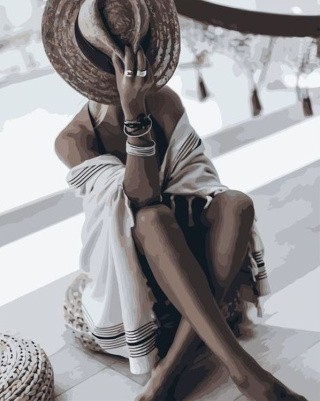 Картина по номерам «Волшебная незнакомка» Картина по номерам «Волшебная незнакомка»