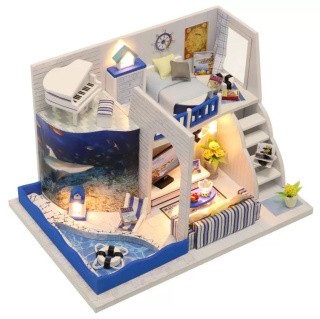 Миниатюрная сборная модель (румбокс) «Музыка моря» Миниатюрная сборная модель (румбокс) «Музыка моря»