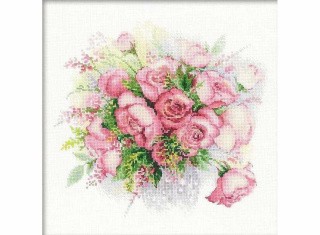 Набор для вышивания «Акварельные розы»