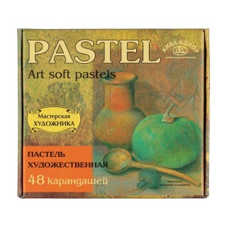 Пастель, набор 48 цв., Аква-колор Пастель, набор 48 цв., Аква-колор