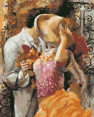 Картина по номерам «Поцелуй» Картина по номерам «Поцелуй»