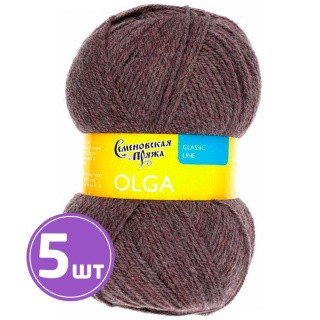 Пряжа Семеновская Olga (1371), меланж 5 шт. по 100 г Пряжа Семеновская Olga (1371), меланж 5 шт. по 100 г