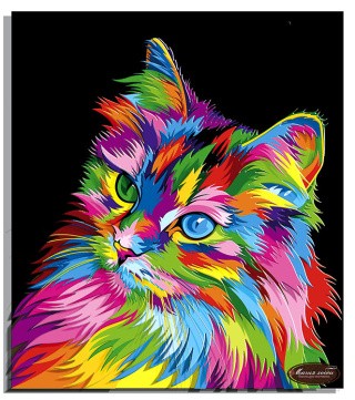 Папертоль «Радужный кот»