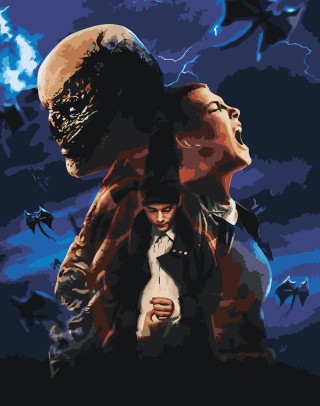 Картина по номерам ОСД Очень странные дела