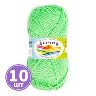Пряжа Alpina TOMMY (035), ярко-салатовый, 10 шт. по 50 г Пряжа Alpina TOMMY (035), ярко-салатовый, 10 шт. по 50 г
