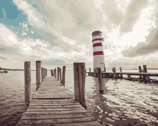 Картина по номерам «Причал» Картина по номерам «Причал»