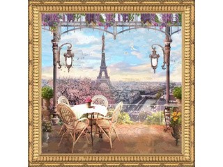 Набор вышивки бисером «Весенний Париж»