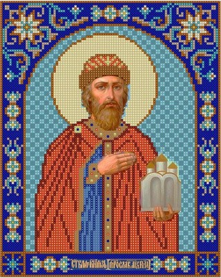 Рисунок на ткани «Святой Ярослав Мудрый»