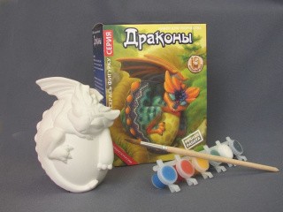 Фигурка для раскрашивания «Дракон гипноглазый» Фигурка для раскрашивания «Дракон гипноглазый»