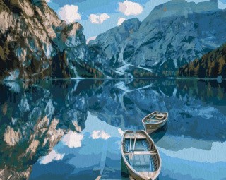 Картина по номерам «Горное зеркало» Картина по номерам «Горное зеркало»