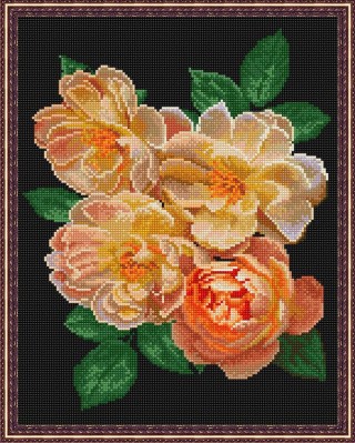Алмазная вышивка «Английская роза» Алмазная вышивка «Английская роза»