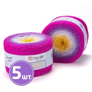 Пряжа YarnArt Flowers Alpaca (426), мультиколор, 5 шт. по 250 г Пряжа YarnArt Flowers Alpaca (426), мультиколор, 5 шт. по 250 г