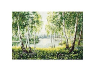 Набор для вышивания «Свет родных берез» Набор для вышивания «Свет родных берез»