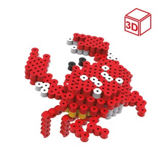 Термомозаика «Краб 3D»