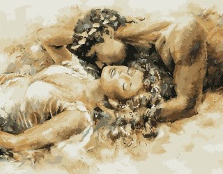 Картина по номерам «Адам и Ева»
