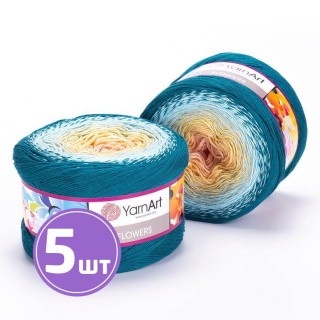 Пряжа YarnArt Flowers (270), мультиколор, 5 шт. по 250 г Пряжа YarnArt Flowers (270), мультиколор, 5 шт. по 250 г