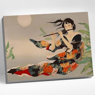 Картина по номерам «Японские мотивы»