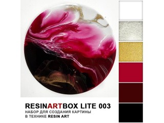 Набор для создания картины эпоксидной смолой ResinArtBox 003 Набор для создания картины эпоксидной смолой ResinArtBox 003