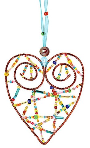 Набор для изготовления украшения «Подвеска. Сердце», Клевер Набор для изготовления украшения «Подвеска. Сердце», Клевер