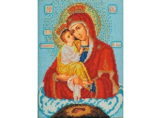Набор вышивки бисером «Почаевская Богородица»