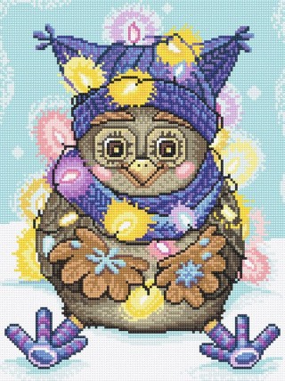 Алмазная вышивка «Яркая гирлянда» Алмазная вышивка «Яркая гирлянда»