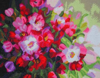 Алмазная вышивка «Алмазные цветы» Алмазная вышивка «Алмазные цветы»