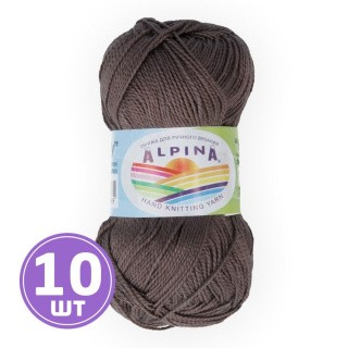 Пряжа Alpina HOLLY (923), серо-коричневый, 10 шт. по 50 г Пряжа Alpina HOLLY (923), серо-коричневый, 10 шт. по 50 г