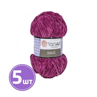Пряжа YarnArt Dolce (766), брусничный, 5 шт. по 100 г Пряжа YarnArt Dolce (766), брусничный, 5 шт. по 100 г