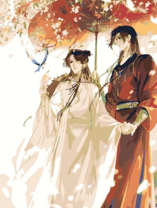 Картина по номерам «Аниме пара» Картина по номерам «Аниме пара»