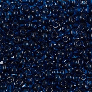Бисер Чехия круглый 311-19001 4,5 мм 05/0, 50 г, цвет: 60100 темно-голубой
