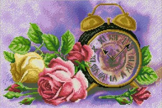 Алмазная вышивка «Розовый час»