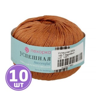 Пряжа Пехорка Успешная (165), темно-бежевый, 10 шт. по 50 г Пряжа Пехорка Успешная (165), темно-бежевый, 10 шт. по 50 г