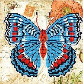 Рисунок на ткани «Бабочка 2»