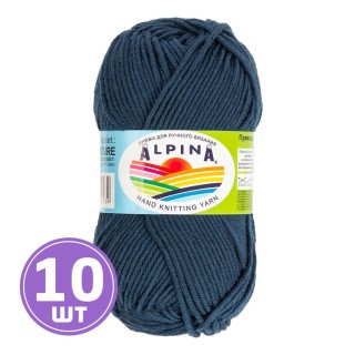Пряжа Alpina NATURE (006), темно-джинсовый, 10 шт. по 50 г
