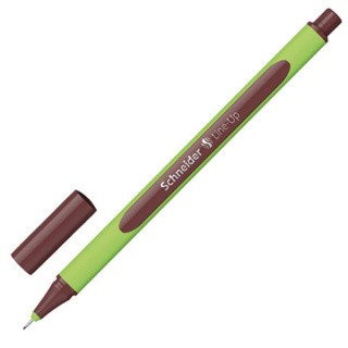 Ручка капиллярная (линер) SCHNEIDER «Line-up», коричневая