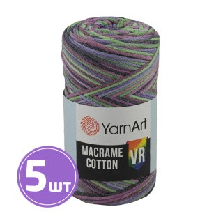 Пряжа YarnArt Macrame Cotton VR (Макраме Коттон ВР) (926), мультиколор, 5 шт. по 250 г Пряжа YarnArt Macrame Cotton VR (Макраме Коттон ВР) (926), мультиколор, 5 шт. по 250 г